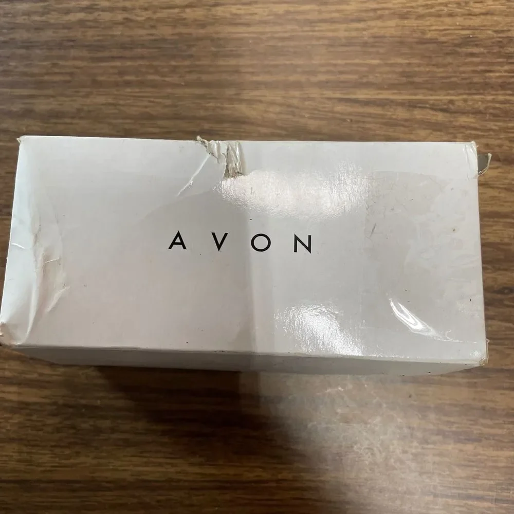 Avon Red Rose Velvet Ring Earring‎ Jewelry Box Valentine's Day Gift